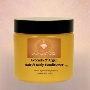 Avocado and Argan Hair & Scalp Conditioner 4  oz